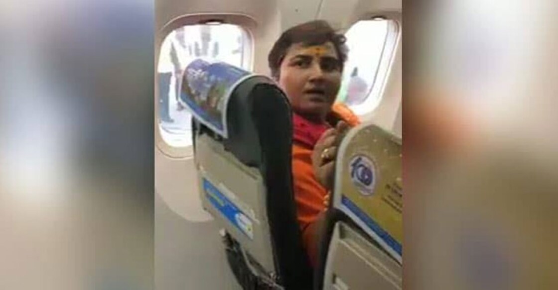 Pragya blames SpiceJet crew for seat row, complains to airport chief