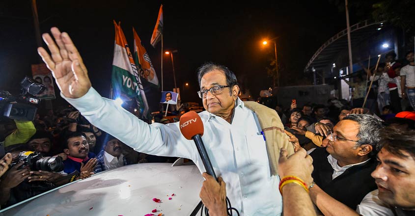 Chidambaram gets bail, walks out of Tihar jail after 105 days in custody