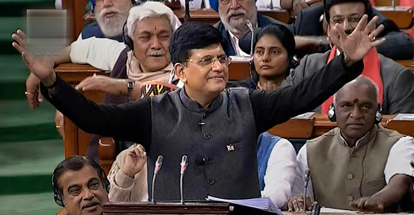 Goyal to present interim Budget, no Economic Survey in offing