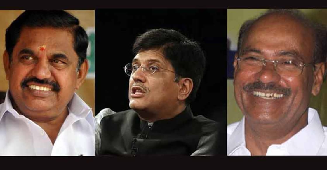 AIADMK seals alliance with PMK AIADMK seals alliance with PMK