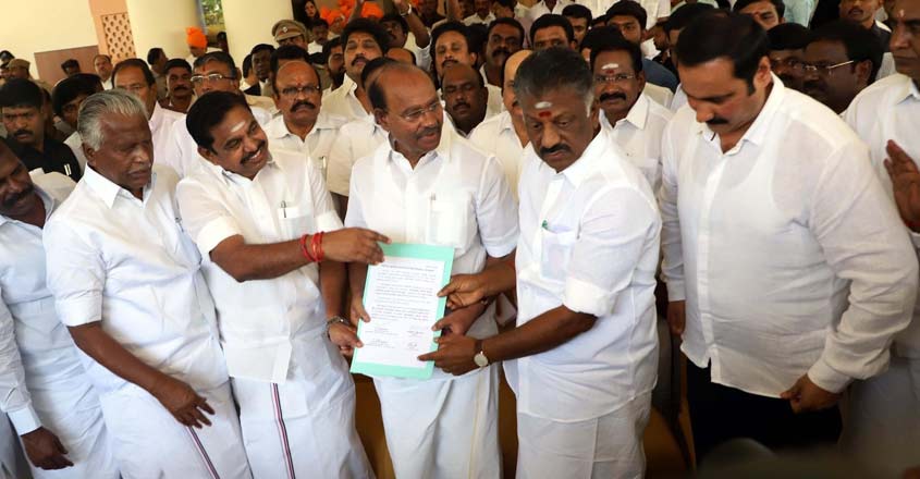 AIADMK seals alliance with BJP, PMK in Tamil Nadu AIADMK seals alliance with BJP, PMK in Tamil Nadu