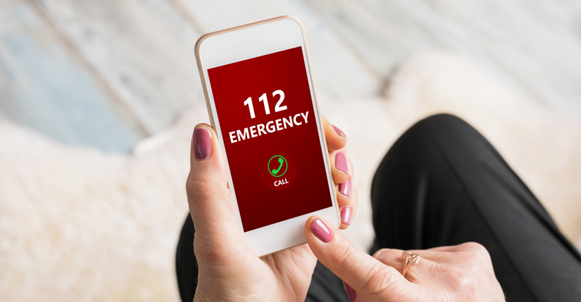 Now call 112 for help in any emergency Now call 112 for help in any emergency