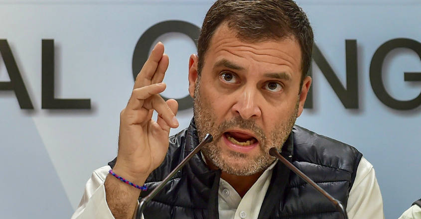 Rahul flags Kerala prof's resignation over Centre's diktat for PhD scholars Rahul flags Kerala prof's resignation over Centre's diktat for PhD scholars