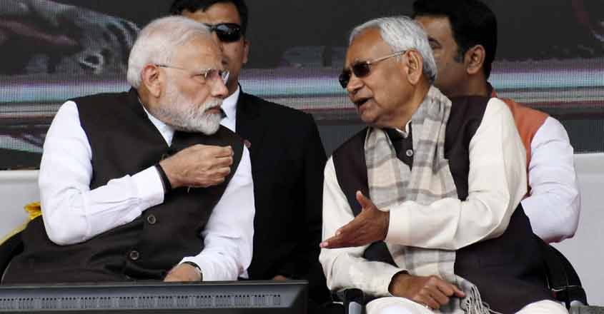 NDA backs Nitish in Bihar, snubs Chirag; JD(U) gets 122 seats, BJP 121