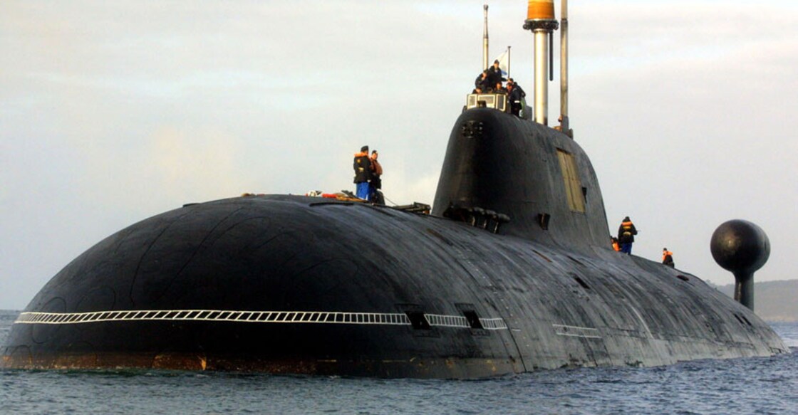 Small leak found from nuclear Soviet sub that sank in 1989 Small leak found from nuclear Soviet sub that sank in 1989