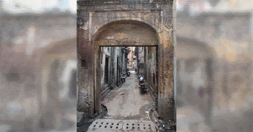 The lane where an English woman, Marcella Sherwood, was attacked by a mob on April 10, 1919 The lane where an English woman, Marcella Sherwood, was attacked by a mob on April 10, 1919
