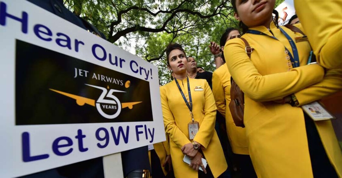 Jet Airways employees urge government to be their 'chowkidar'