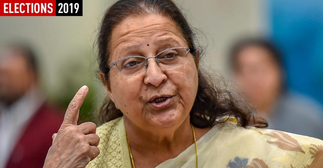 Sumitra Mahajan not to contest LS polls, says party has freedom to make its choice
