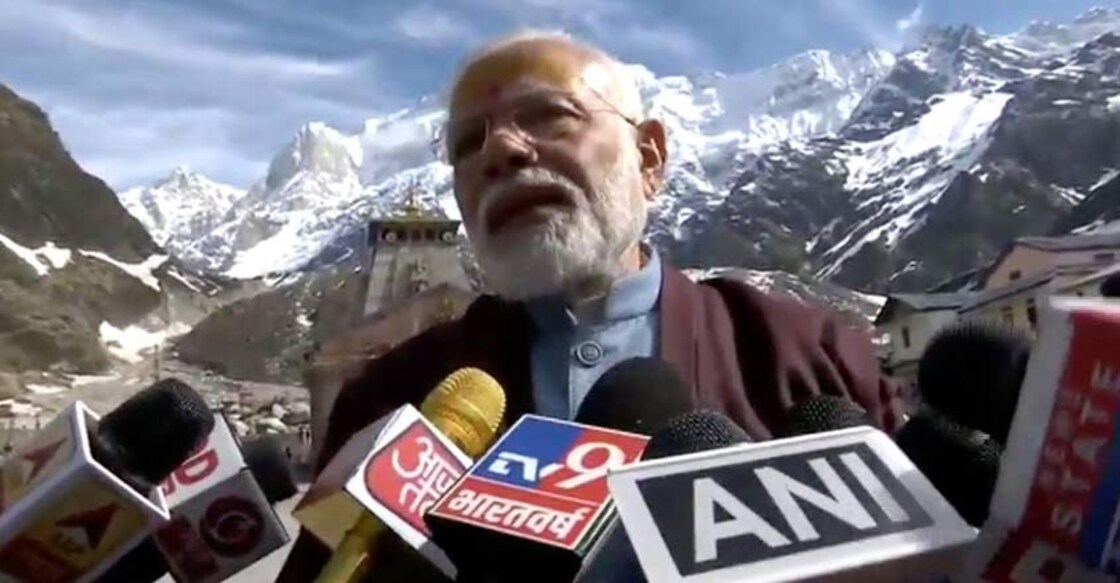 Modi thanks EC for allowing him to visit Kedarnath