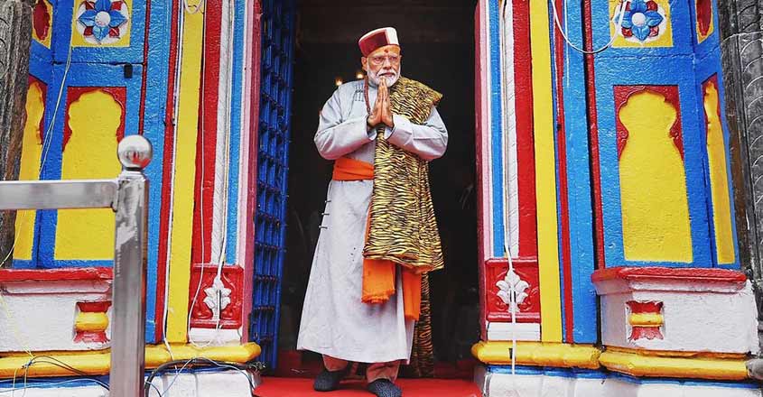 Modi thanks EC for allowing him to visit Kedarnath Modi thanks EC for allowing him to visit Kedarnath