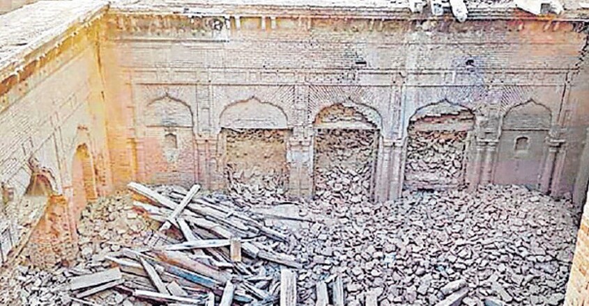 Historical 'Guru Nanak palace' demolished in Pakistan