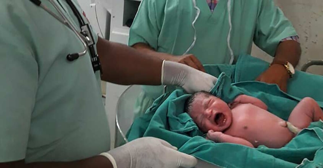 Baby Fani born as cyclone rages in Odisha