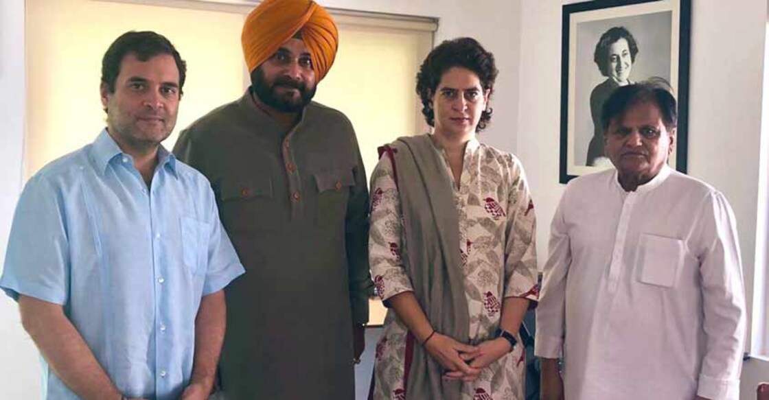 Defiant Sidhu calls on Rahul, Priyanka