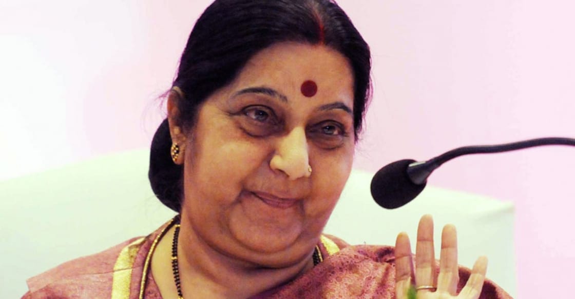 Minister wishes Sushma on new appointment as AP Guv. Not true, she says Minister wishes Sushma on new appointment as AP Guv. Not true, she says