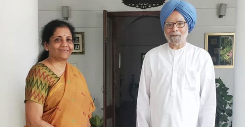 nirmala-sitharaman-manmohan-singh nirmala-sitharaman-manmohan-singh