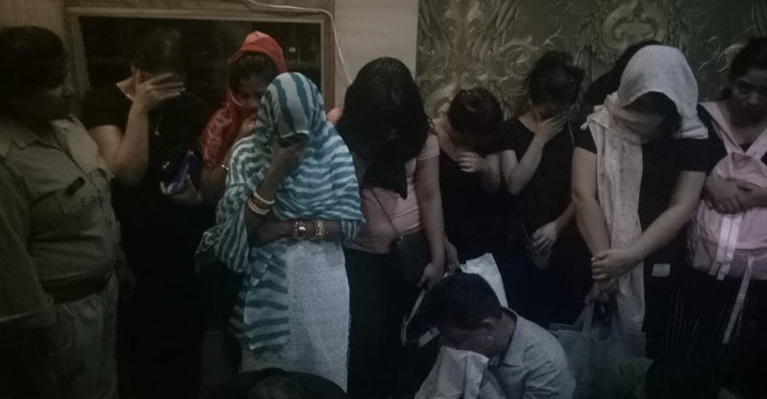 Flesh trade racket: 8 Thai women among 35 held from Noida spas Flesh trade racket: 8 Thai women among 35 held from Noida spas