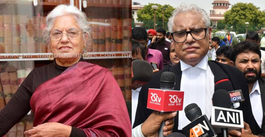 Premises of senior lawyer duo Indira Jaising, Anand Grover raided Premises of senior lawyer duo Indira Jaising, Anand Grover raided
