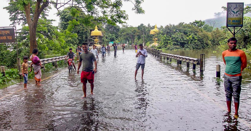 PM dials Sonowal on Assam flood; assures Centre's support