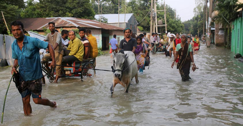 Over 22 lakh in Assam hit by floods, death toll now 76 Over 22 lakh in Assam hit by floods, death toll now 76