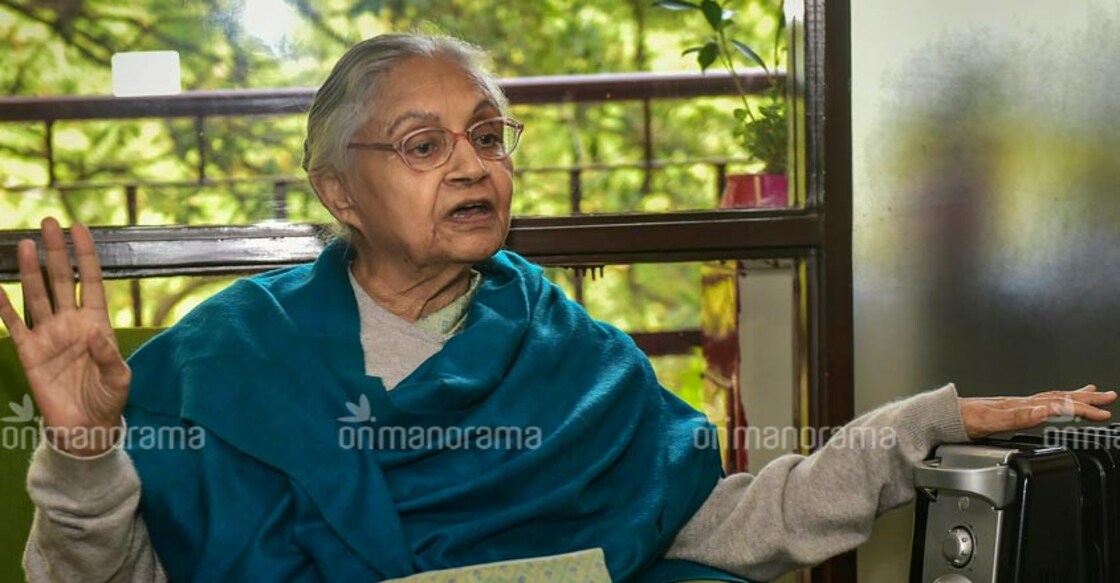 Here's one of the last interviews of Sheila Dikshit