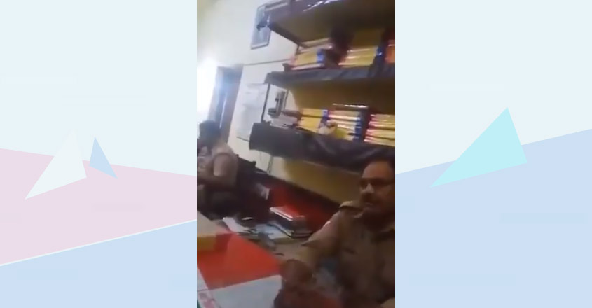 UP cops harass girl at station, Priyanka Gandhi shares video