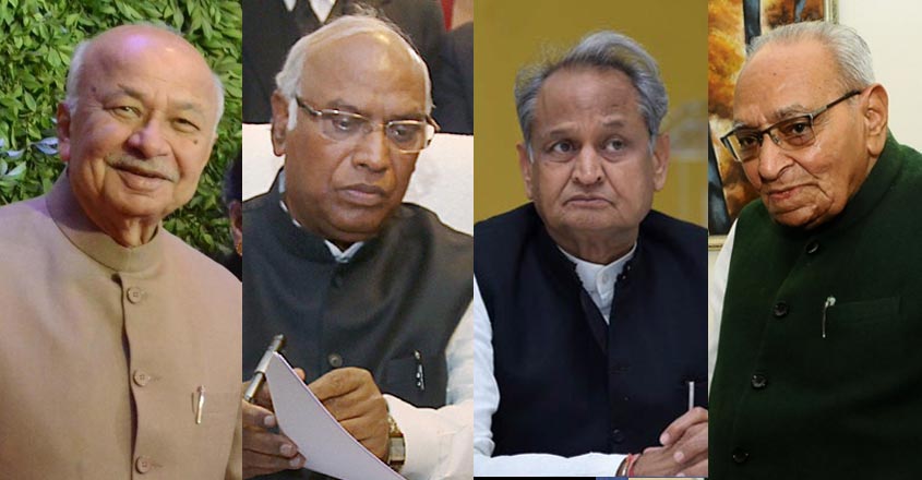 Senior politicians Shinde, Kharge, Gehlot, Vora among top contenders for Cong chief post Senior politicians Shinde, Kharge, Gehlot, Vora among top contenders for Cong chief post