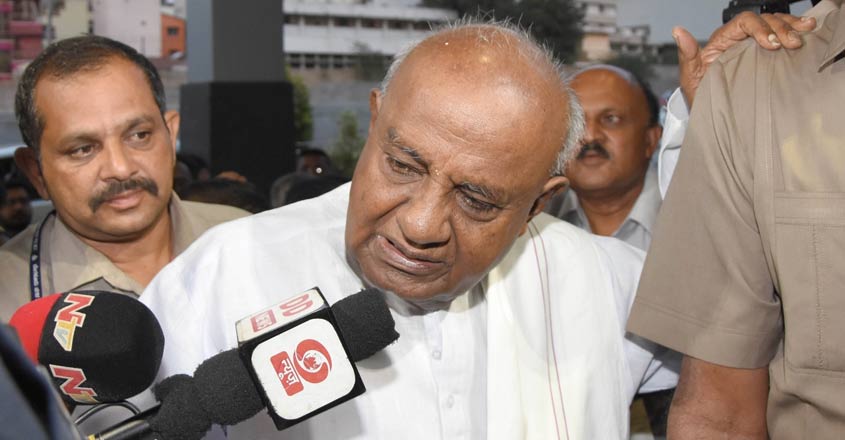 Deve Gowda dissolves Kerala unit of JD(S), accuses MLA CK Nanu of destabilising party
