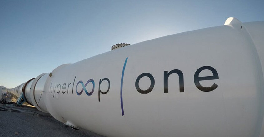 Virgin Hyperloop hosts first human ride on new transport system