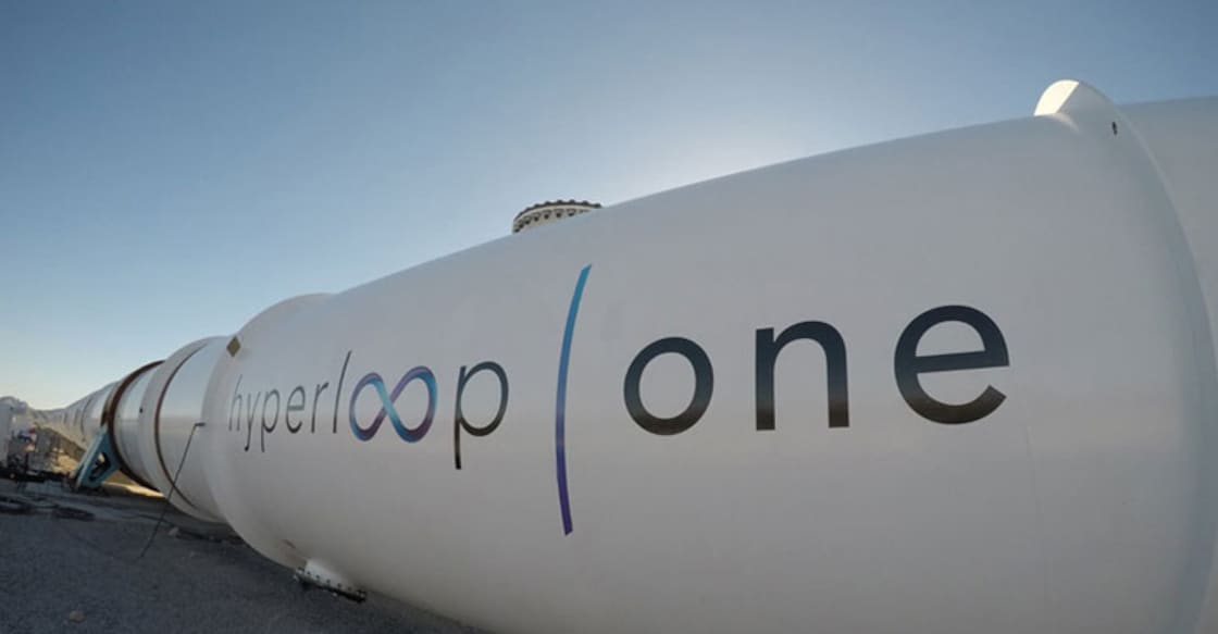 Virgin Hyperloop hosts first human ride on new transport system Virgin Hyperloop hosts first human ride on new transport system
