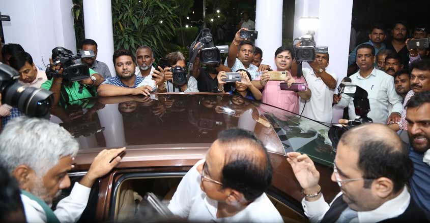 INX media case: Former Finance Minister P Chidambaram arrested by CBI INX media case: Former Finance Minister P Chidambaram arrested by CBI