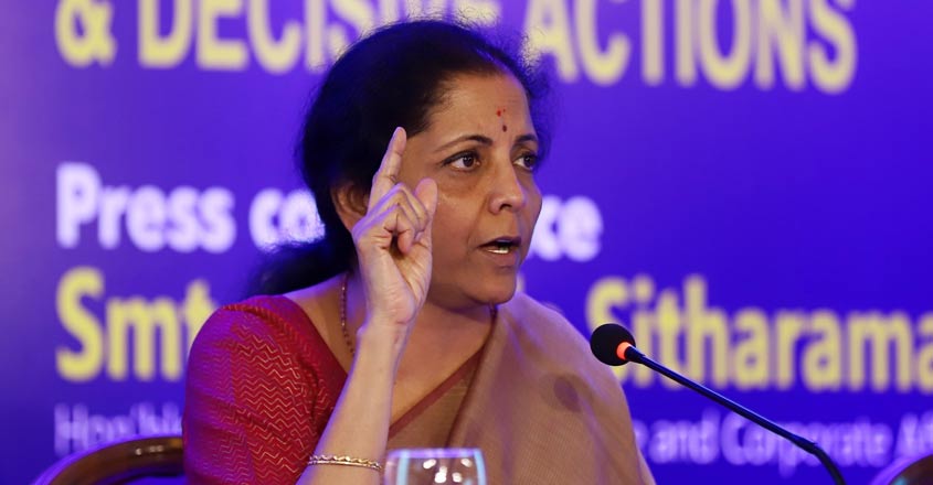 Banks to hold public meets with NBFCs in 400 districts to give credit: FM Banks to hold public meets with NBFCs in 400 districts to give credit: FM