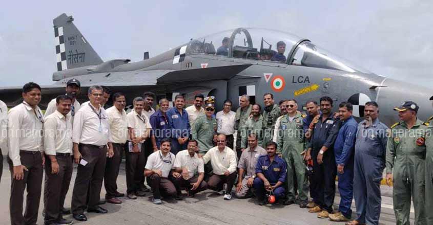First arrested landing of Naval LCA successful | Video First arrested landing of Naval LCA successful | Video