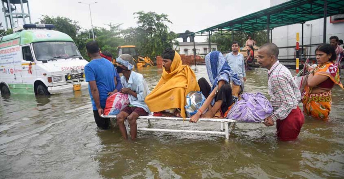 Rain claims 110 lives across country in 4 days; UP, Bihar worst hit