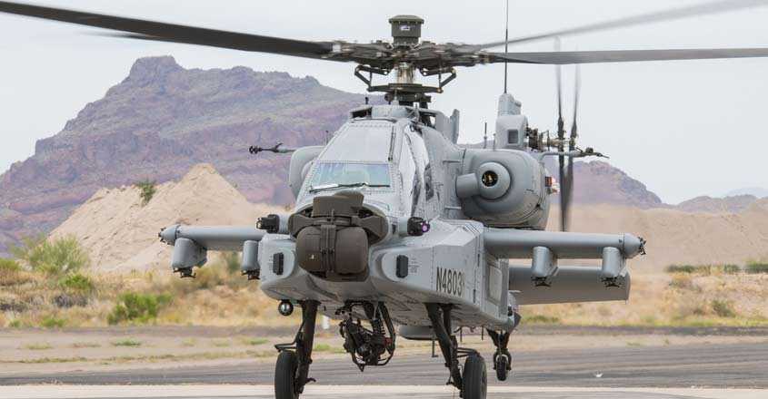 IAF inducts 8 new Apache helicopters at Pathankot IAF inducts 8 new Apache helicopters at Pathankot