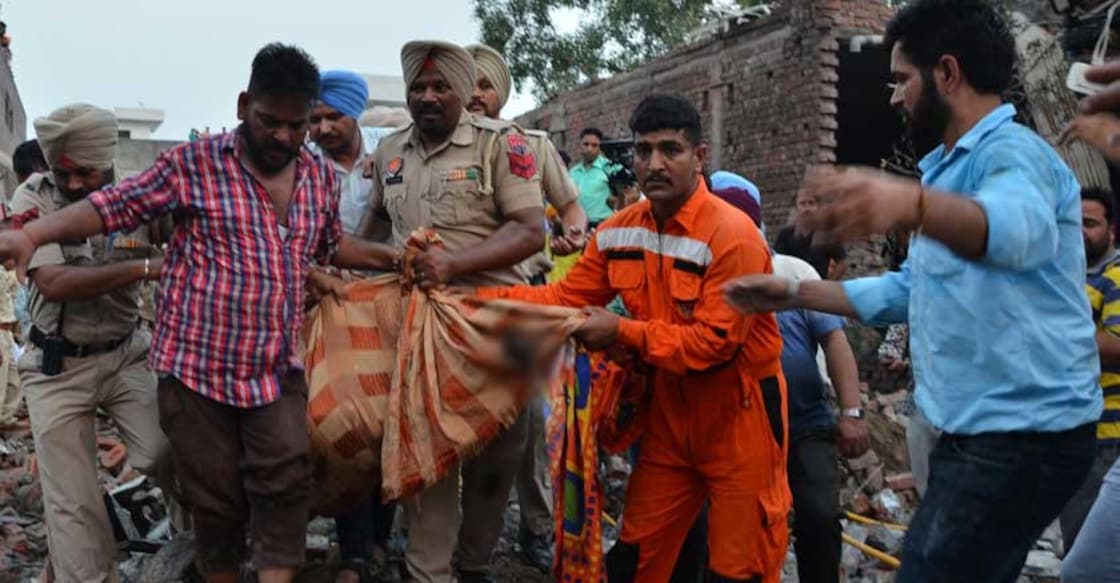 21 killed in Punjab firecracker factory blast, several feared trapped