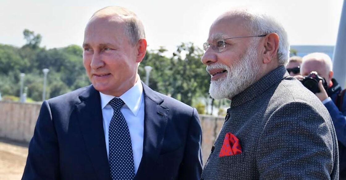 India, Russia against 'outside influence' in internal matters of any nation: PM Modi