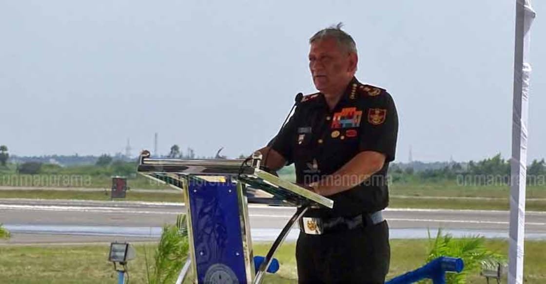 Sukhois in Thanjavur set the ball rolling for jointness: Gen Rawat Sukhois in Thanjavur set the ball rolling for jointness: Gen Rawat