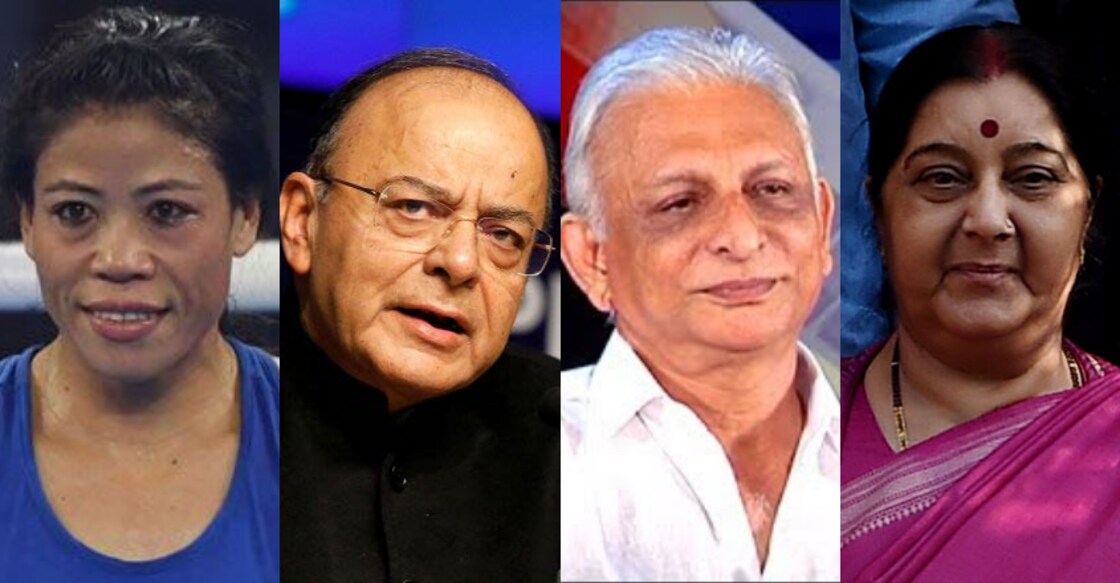 Jaitley, Swaraj awarded Padma Vibhushan, 8 Keralites among Padma winners