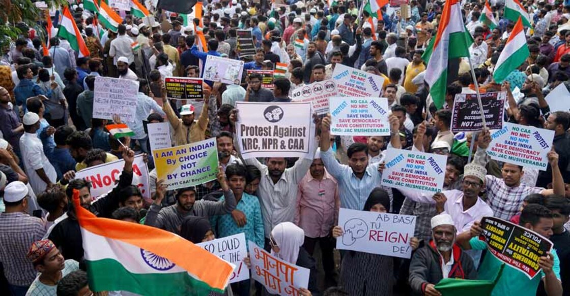 Million March: Tens of thousands take to Hyderabad streets against citizenship law