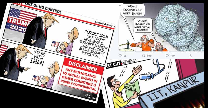 Innovative and hard-hitting: Political cartoons capture mood in India |  India News | English Manorama