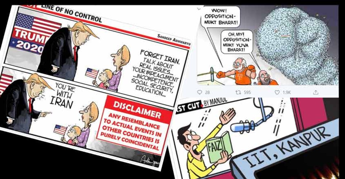 Innovative and hard-hitting: Political cartoons capture mood in India