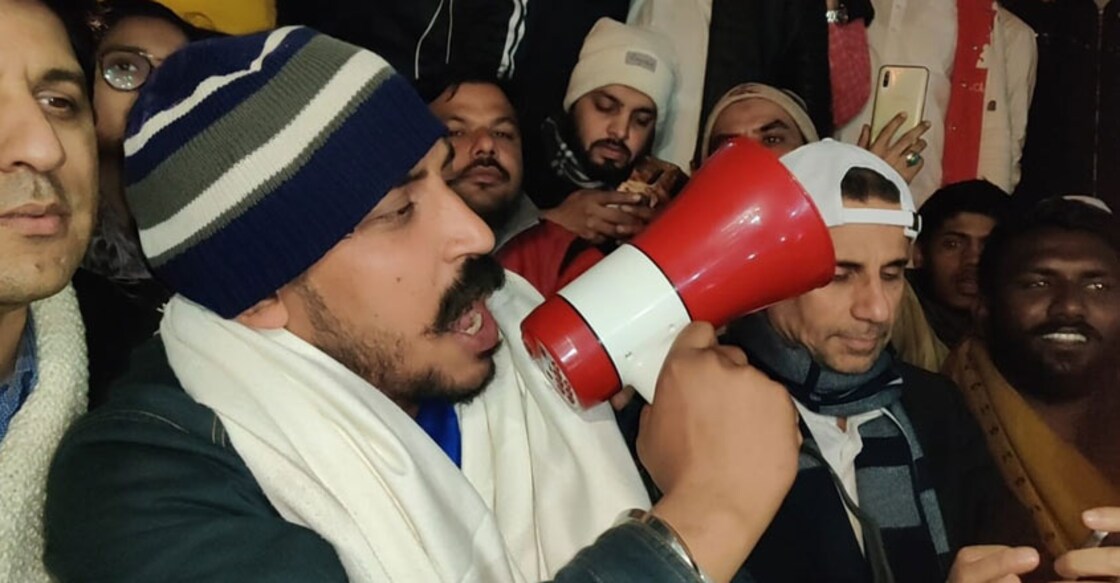 Bhim Army's media in charge Anurag maintained that Azad was under house arrest and was not being allowed to join the anti-CAA protests.