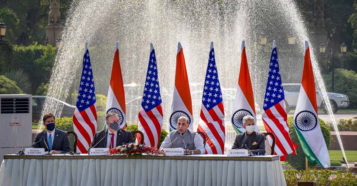 Pompeo says US stands with India, mentions killing of Indian soldiers in Galwan Valley Pompeo says US stands with India, mentions killing of Indian soldiers in Galwan Valley