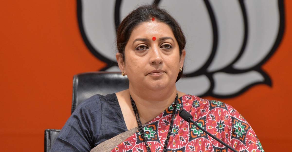 Smriti Irani tests positive for COVID-19