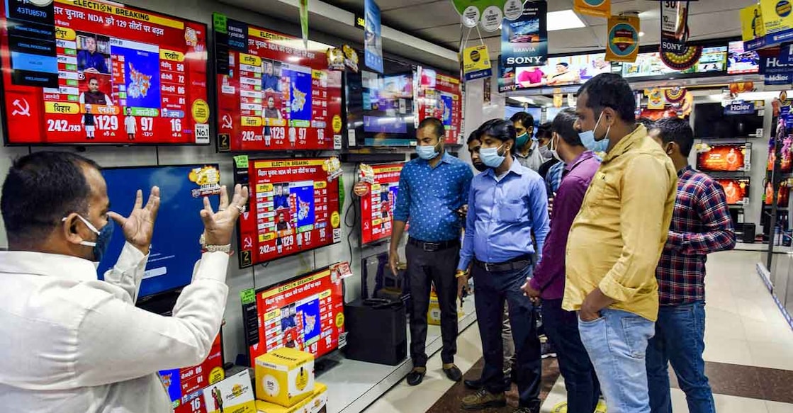 Smaller parties wither away in fiercely-contested Bihar polls