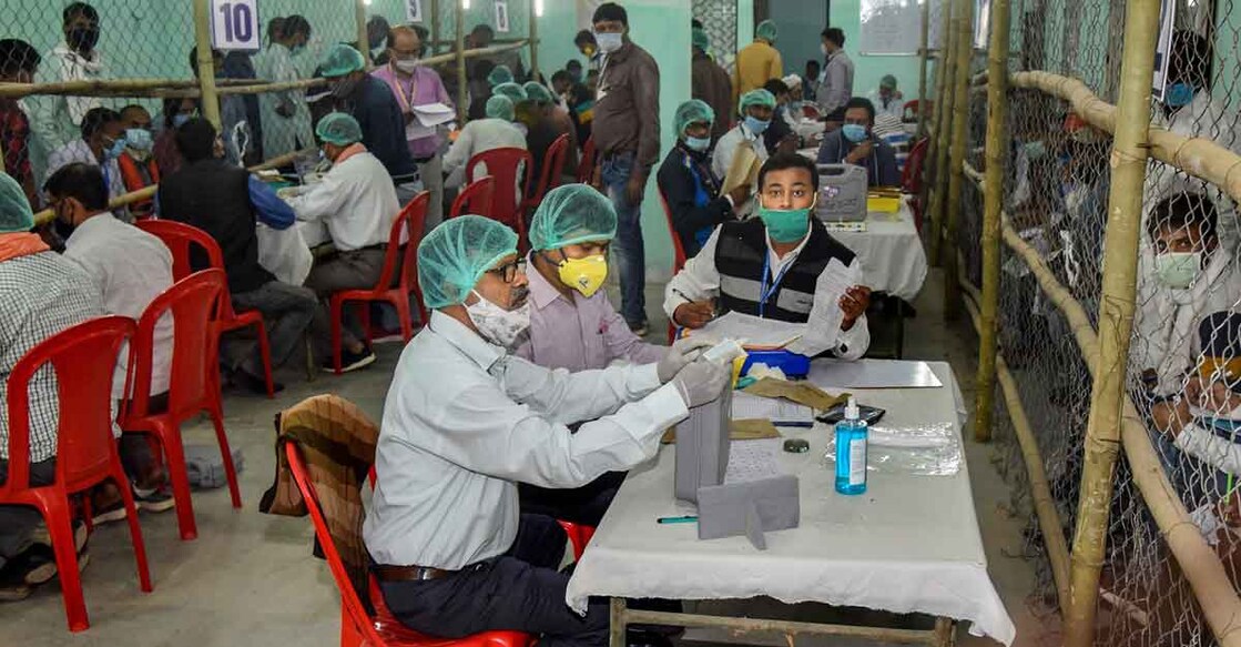 Bihar polls: 11 of 13 Ministers leading, 2 trailing