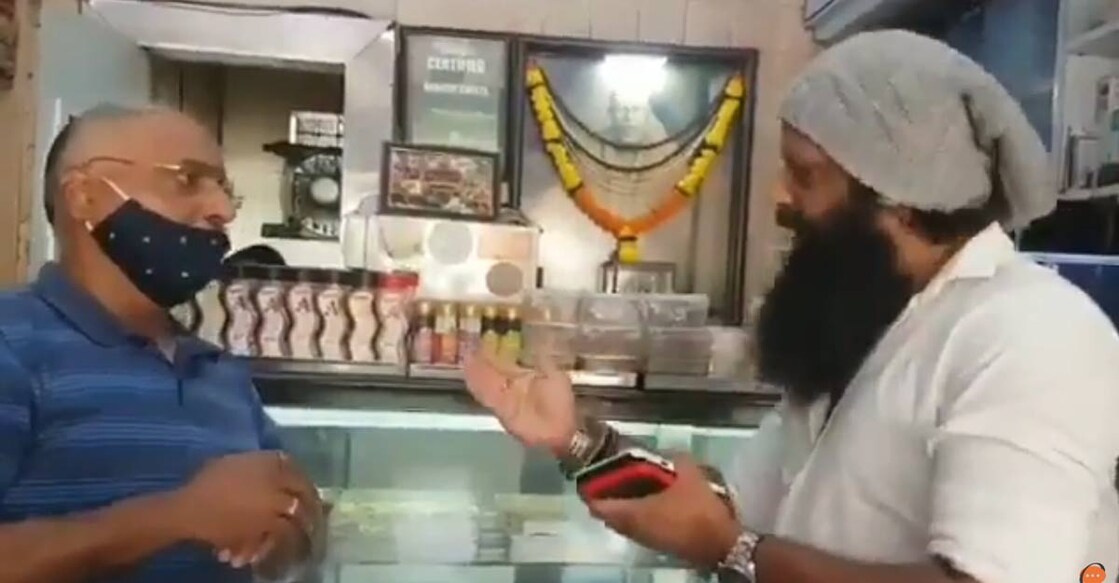 Shiv Sena worker asks 'Karachi Sweets' owner to change shop's name