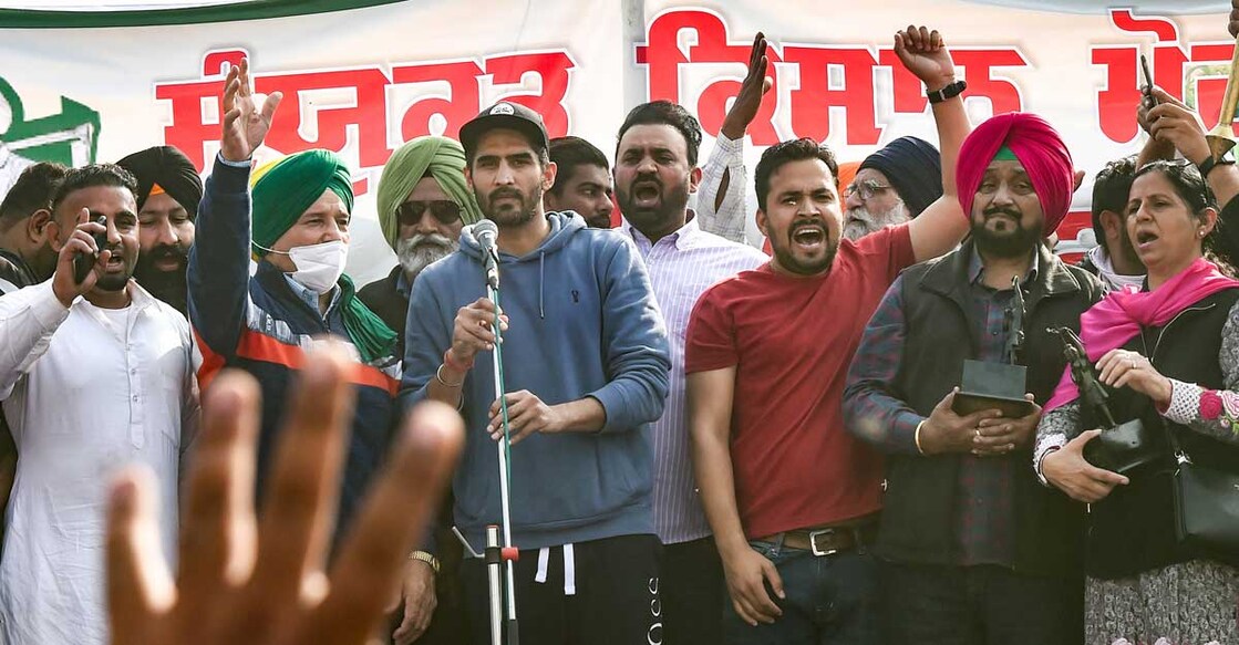Farmers' agitation: Boxer Vijender says will return Khel Ratna if 'black laws' not withdrawn Farmers' agitation: Boxer Vijender says will return Khel Ratna if 'black laws' not withdrawn