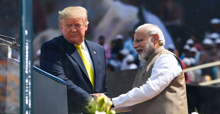 INDIA-US-DIPLOMACY-TRUMP INDIA-US-DIPLOMACY-TRUMP