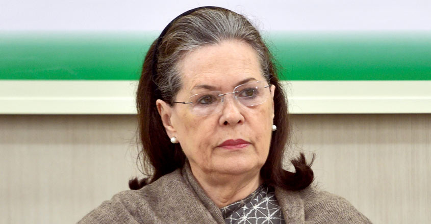 Taking reins of Congress, Sonia Gandhi calls for allies on GST compensation issue